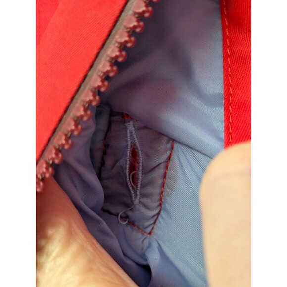 The North Face Womens Ski Jacket Red Insulated Full Zip Hooded Parka Size S - Picture 4 of 16